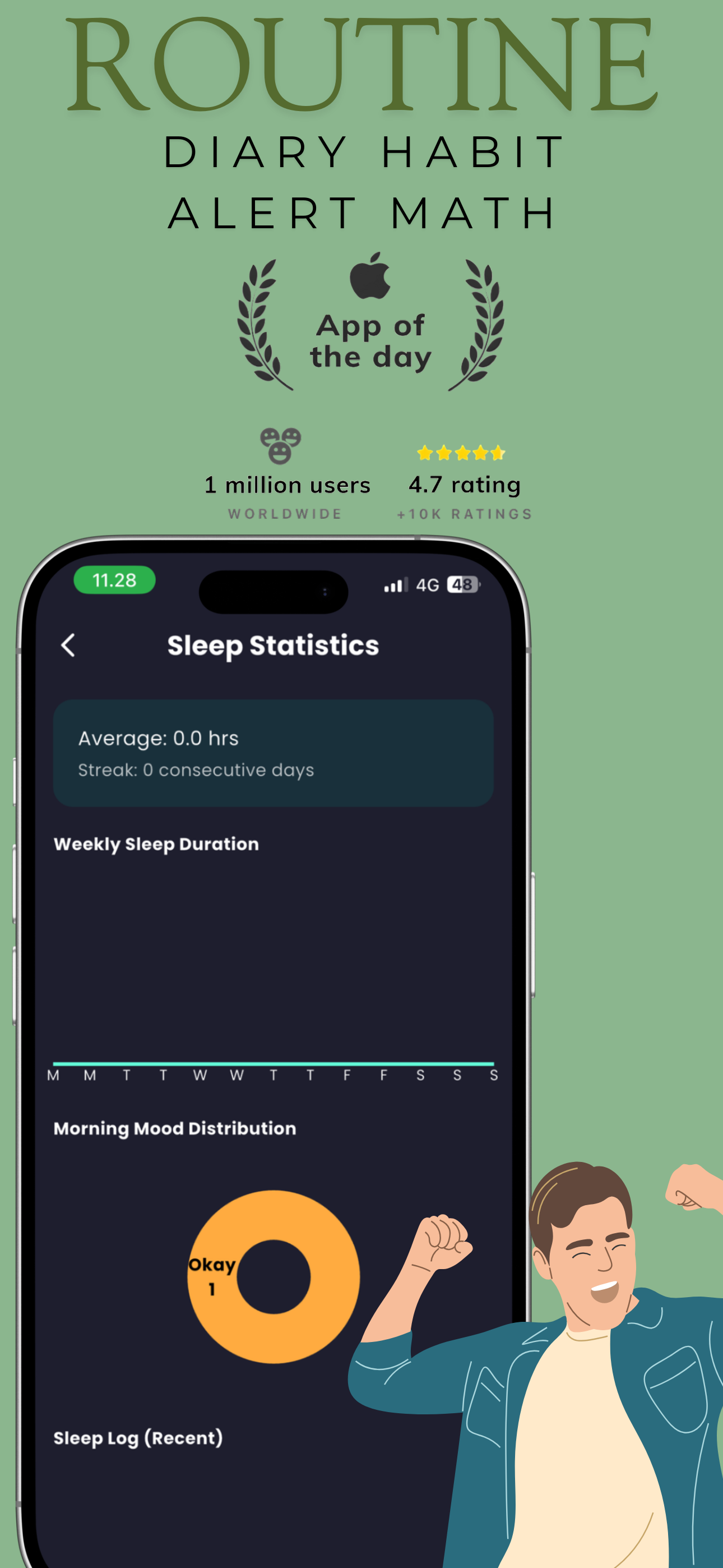 Routine - Habit & Math Alarm screenshot 3