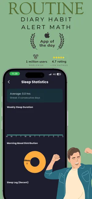 Routine - Habit & Math Alarm screenshot 3