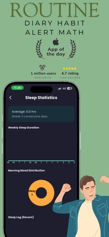Routine - Habit & Math Alarm screenshot