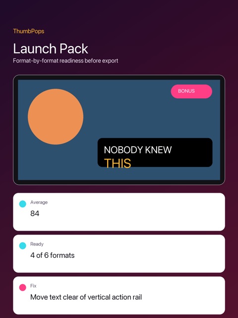 ThumbPops screenshot 2
