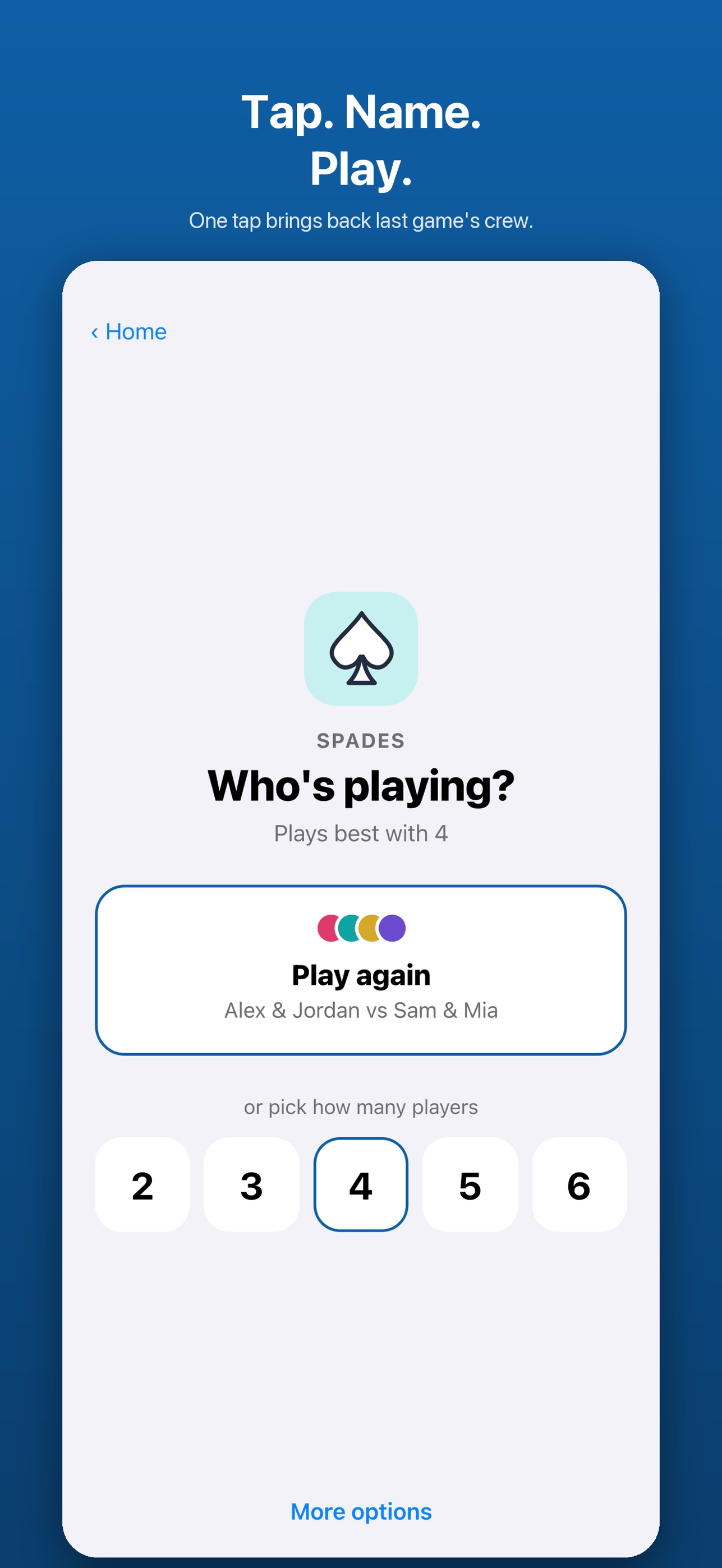 Screenshot 2 of Tallero: Game Scorekeeper