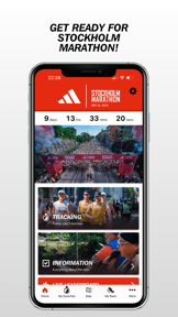 adidas Stockholm Marathon screenshot