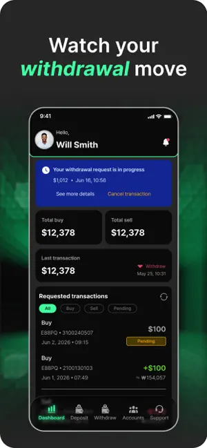 Transfer Union screenshot 3