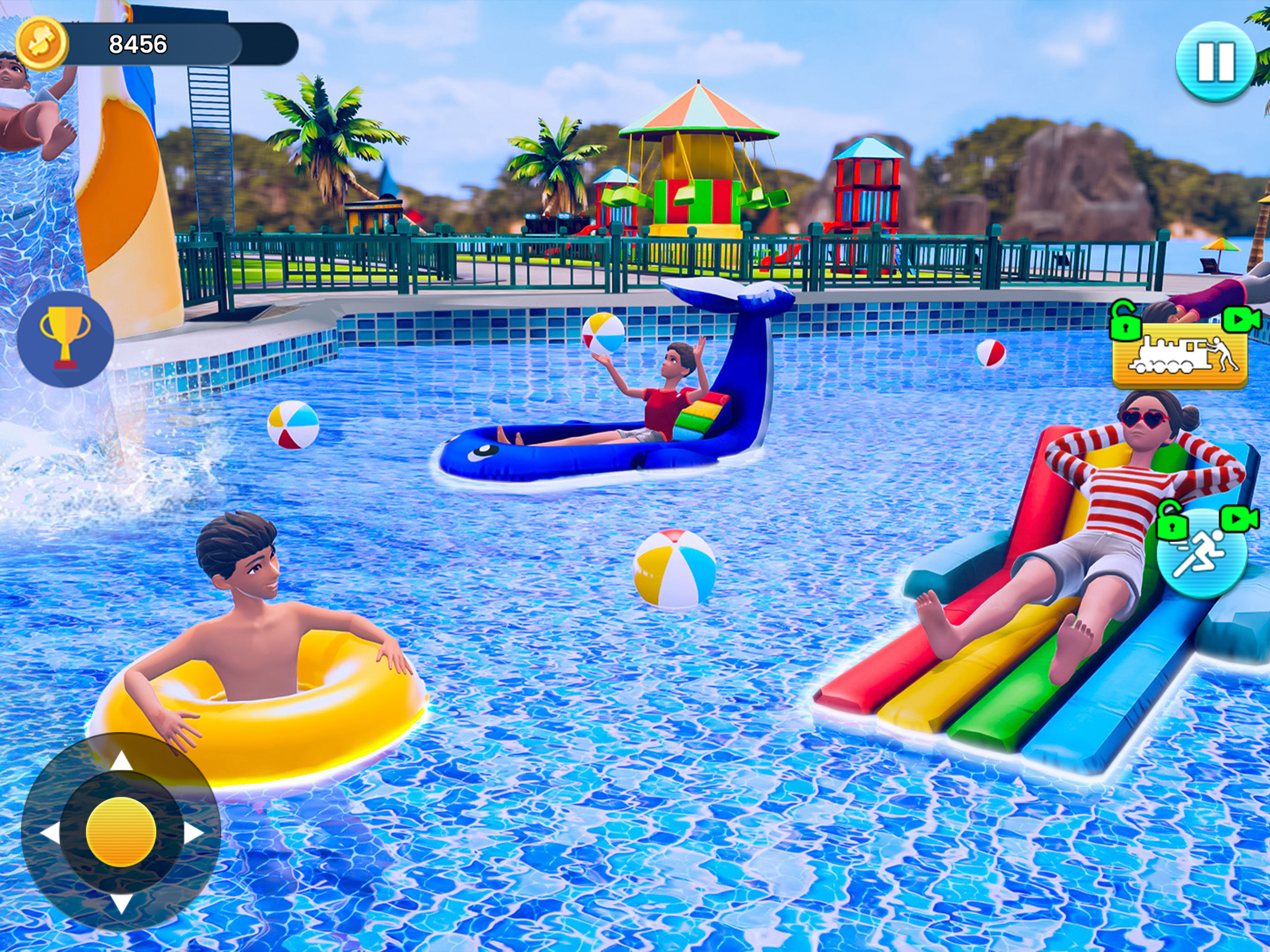 Water Park Shooting Arena Game
