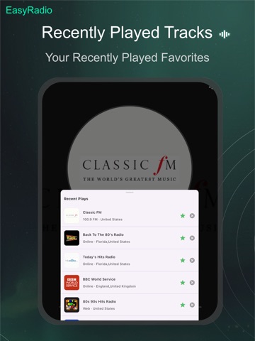 Radio FM: Local Radio Stations ipad screenshot 4