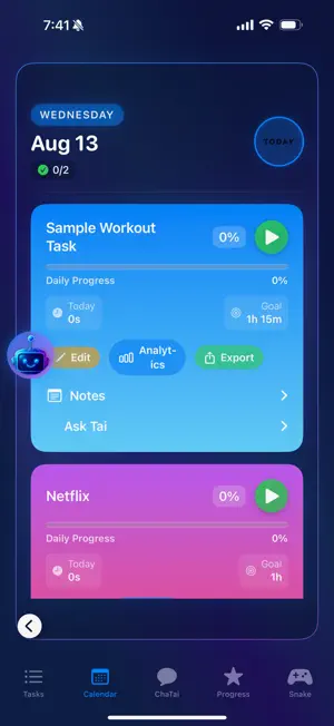 TAIME screenshot 3
