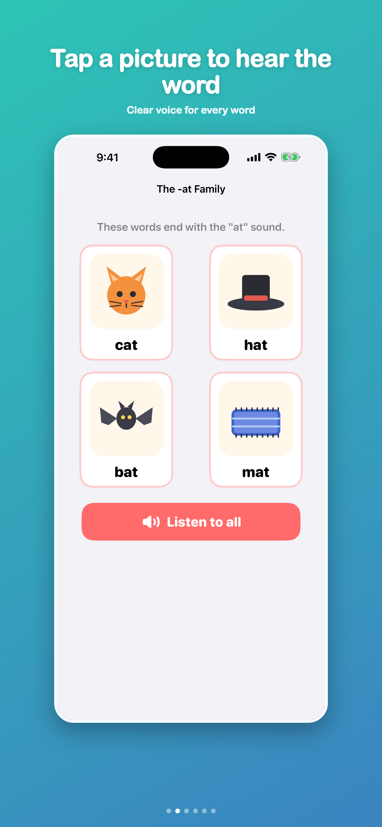Rhyming Words for Kids screenshot 2