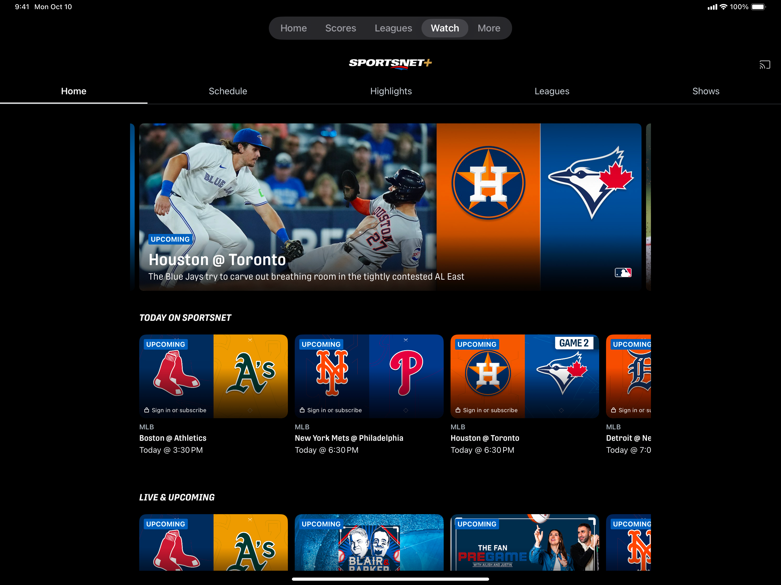 Sportsnet screenshot 8