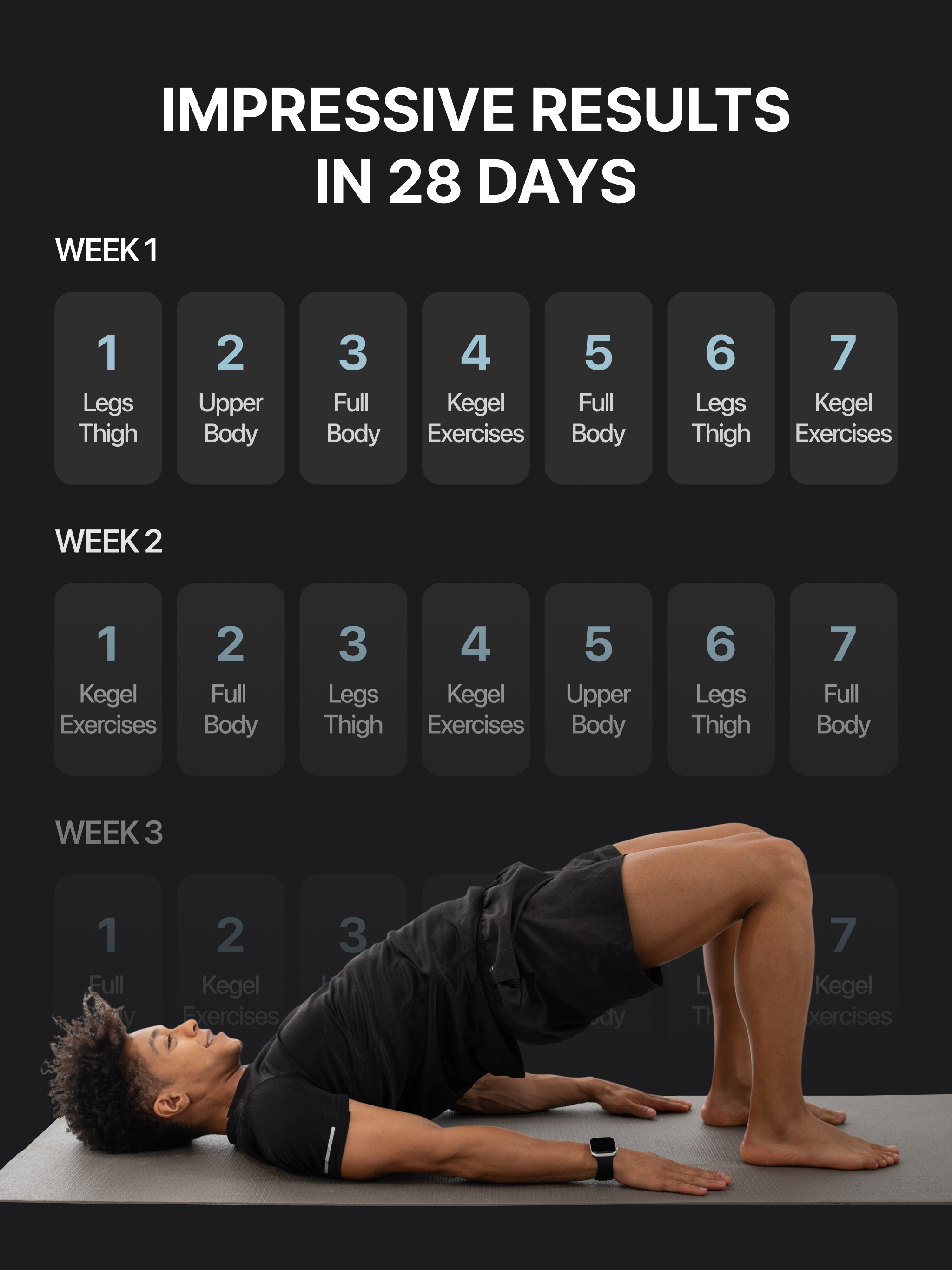 Organic Man－Workout & Fitness screenshot 10