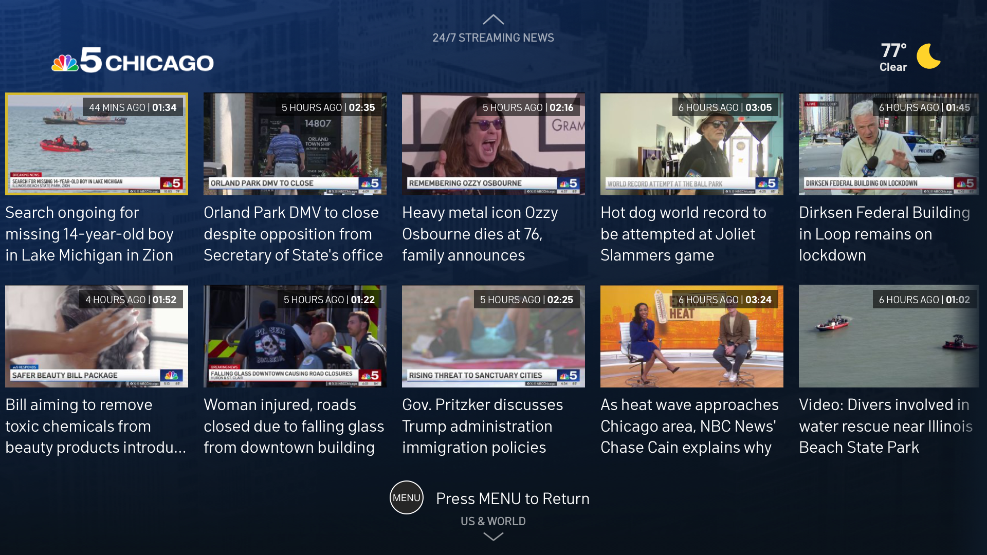 NBC 5 Chicago: News & Weather