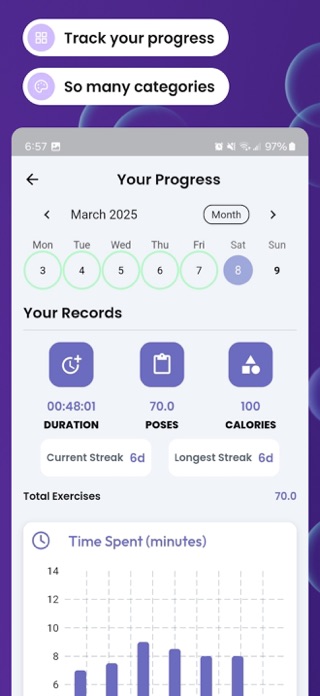 Yogidyllic Yoga App Screenshot 4 of 4