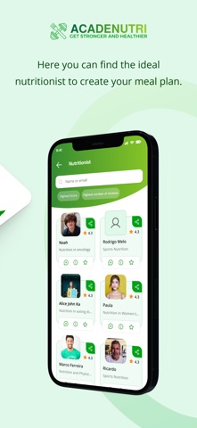 Acadenutri screenshot