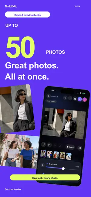 MultiEdit: Batch Photo Editor screenshot 1