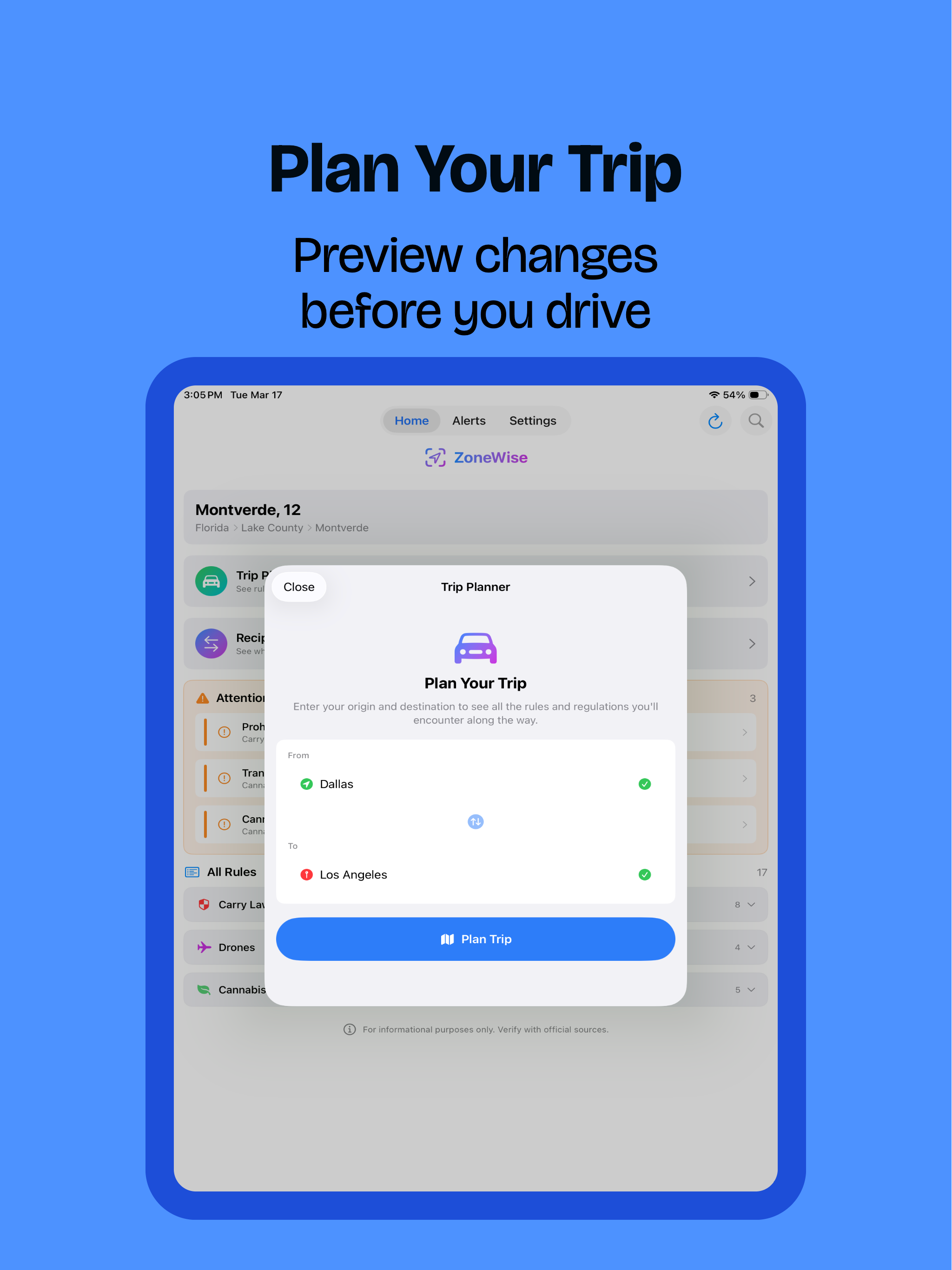 ZoneWise: Rules by Location