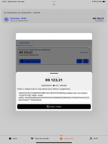 Idez iPad screenshot