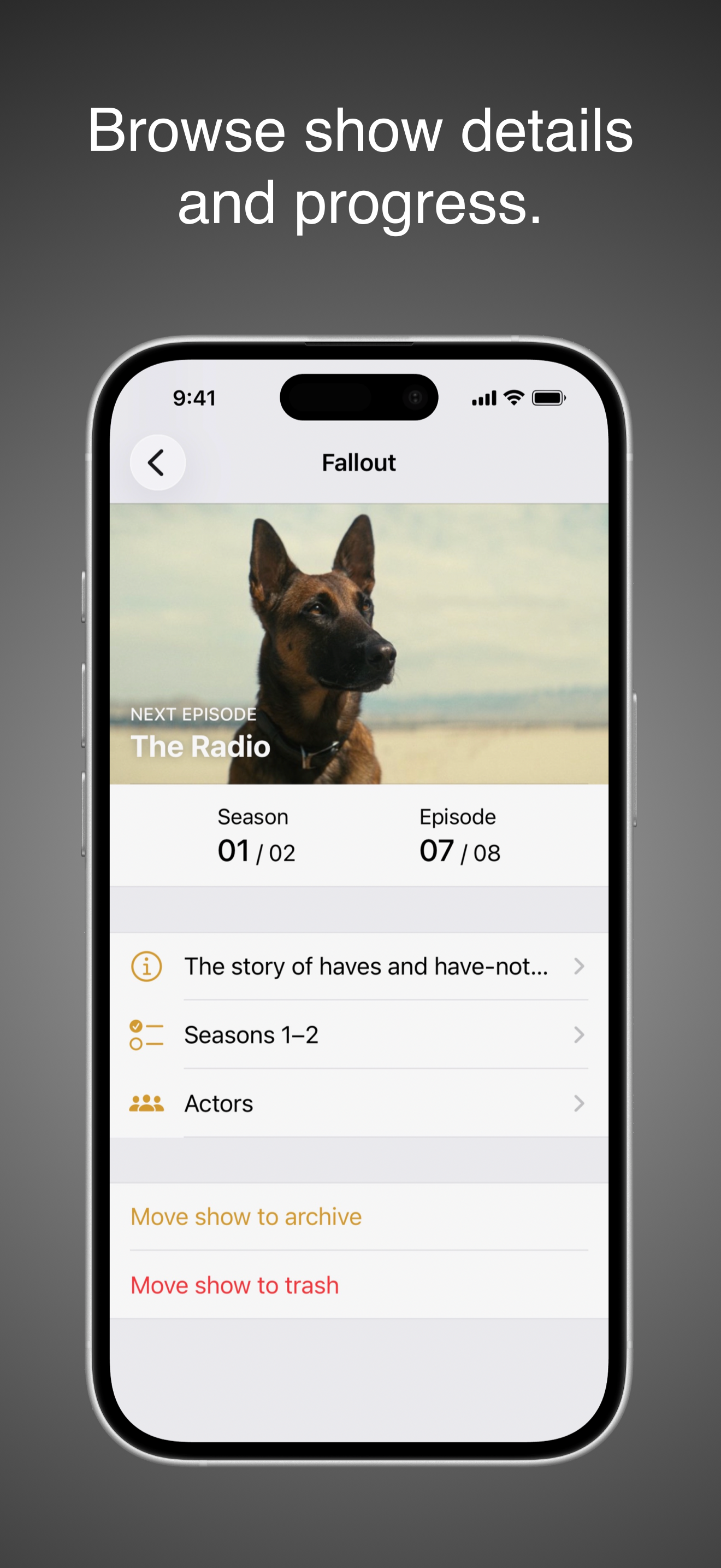 TuVu : Track TV Shows screenshot 5