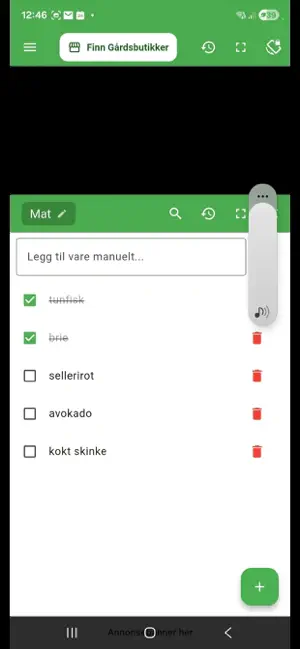 Mat-sjekk screenshot 3