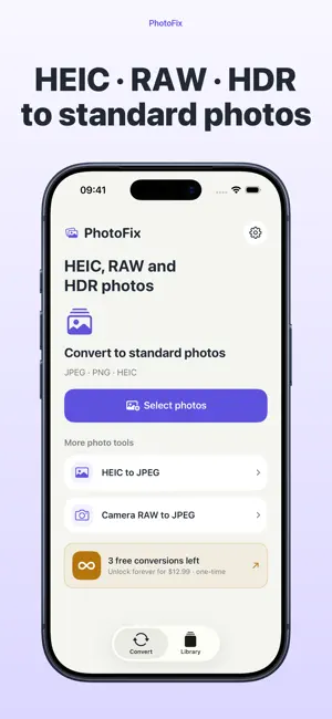 PhotoFix: HDR to Normal Photos screenshot 1