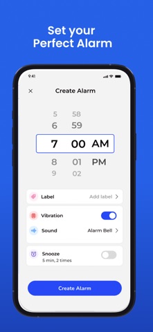 LOUD: Digital Loud Alarm Clock iPhone screenshot