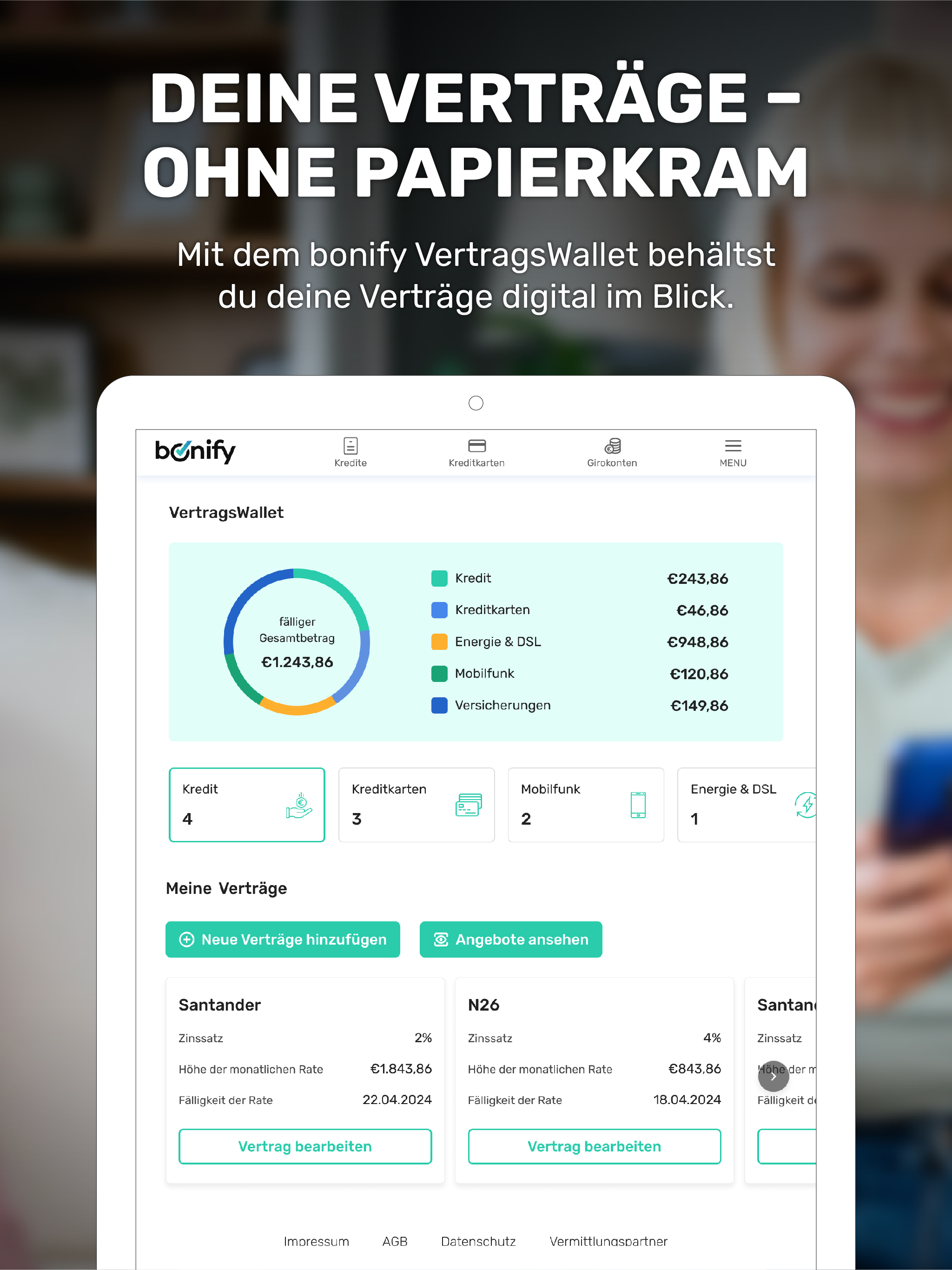 bonify Finanzmanager