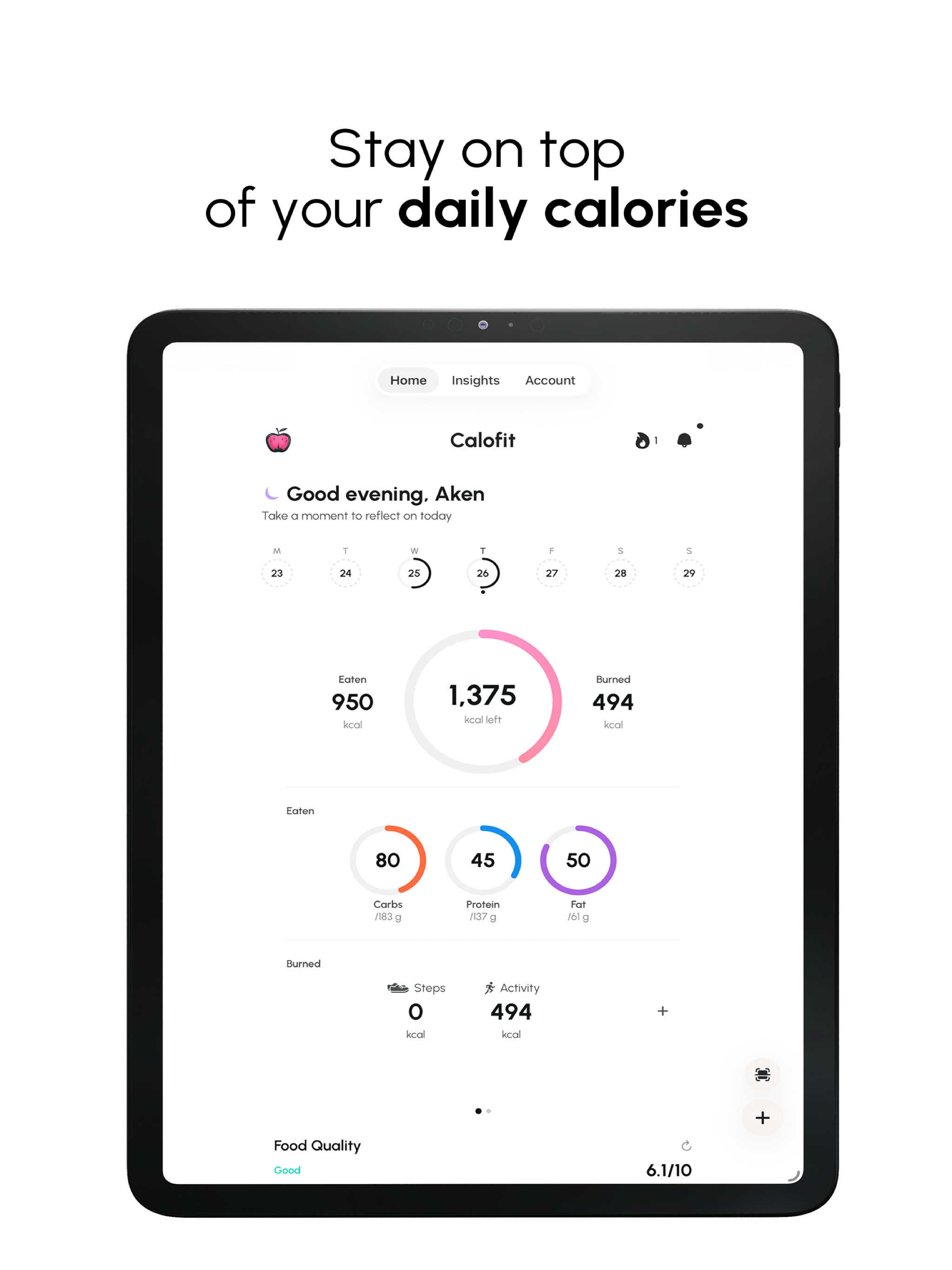 Calofit - AI Food Tracker