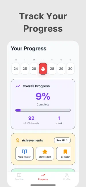 1001 Flashcard for TOEFL® Prep screenshot 3