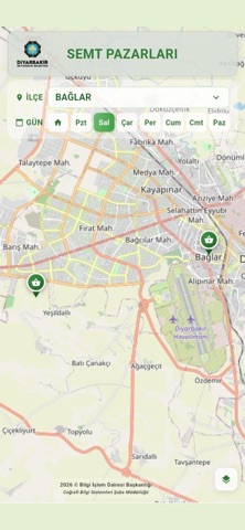 Diyarbakır Semt Pazarları iPhone screenshot 2