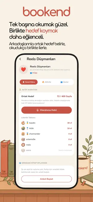 Bookend screenshot 1