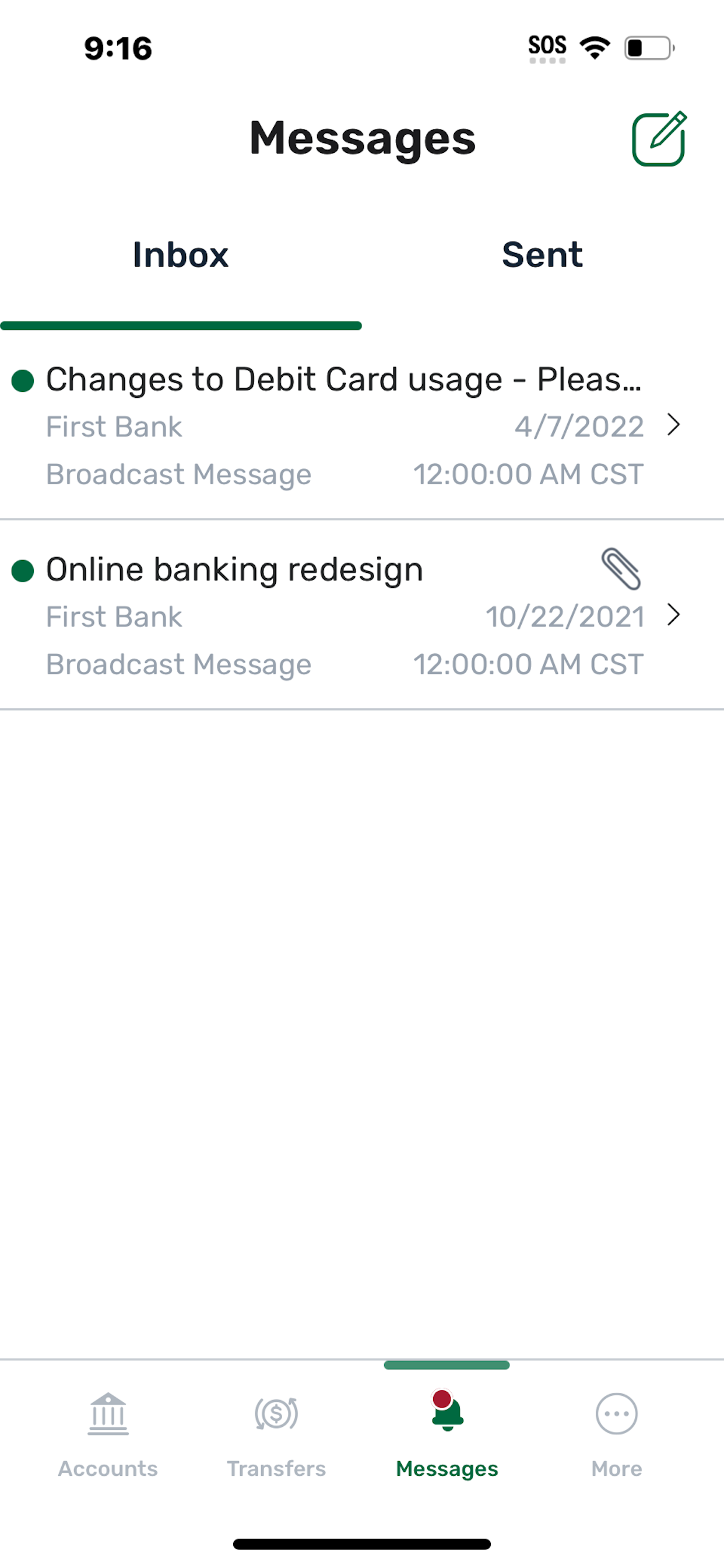First Bank Mobile Application screenshot 5