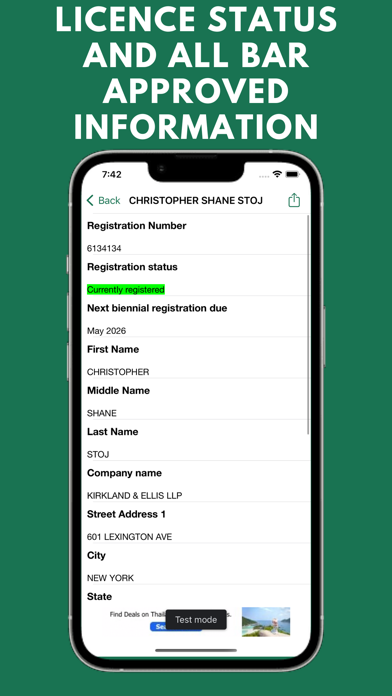 Attorney Finder - New York Screenshot