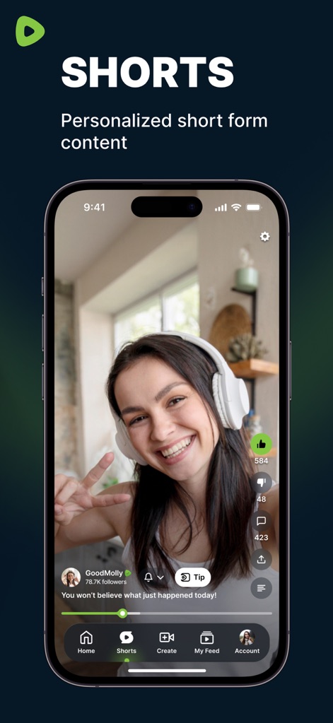 Rumble: Livestreams & Videos - Engaging Short Videos