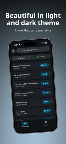 Badtempen: Water Temperature iPhone screenshot