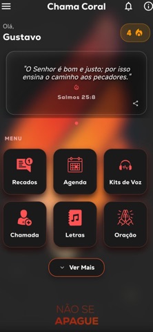 Ministério Chama Coral screenshot