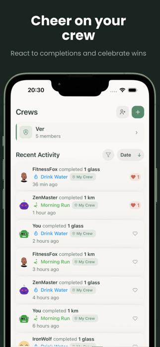 CrewHabits Screenshot 4 of 6