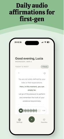 Rooted – First-Gen Affirmation screenshot