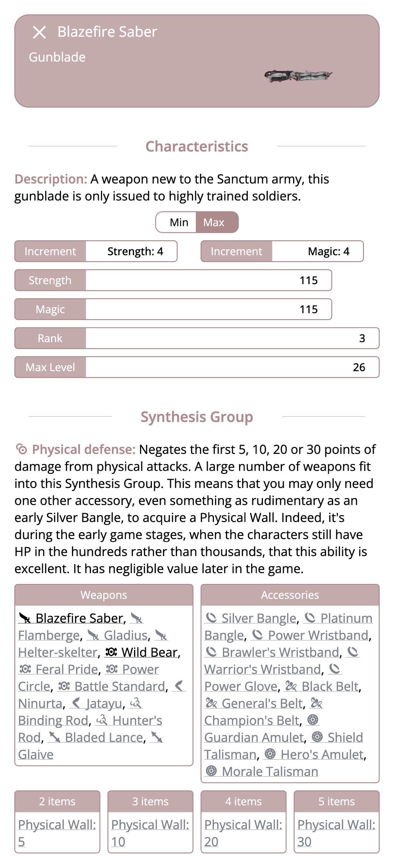 Screenshot 4 of Guidarium: FF13 Guide