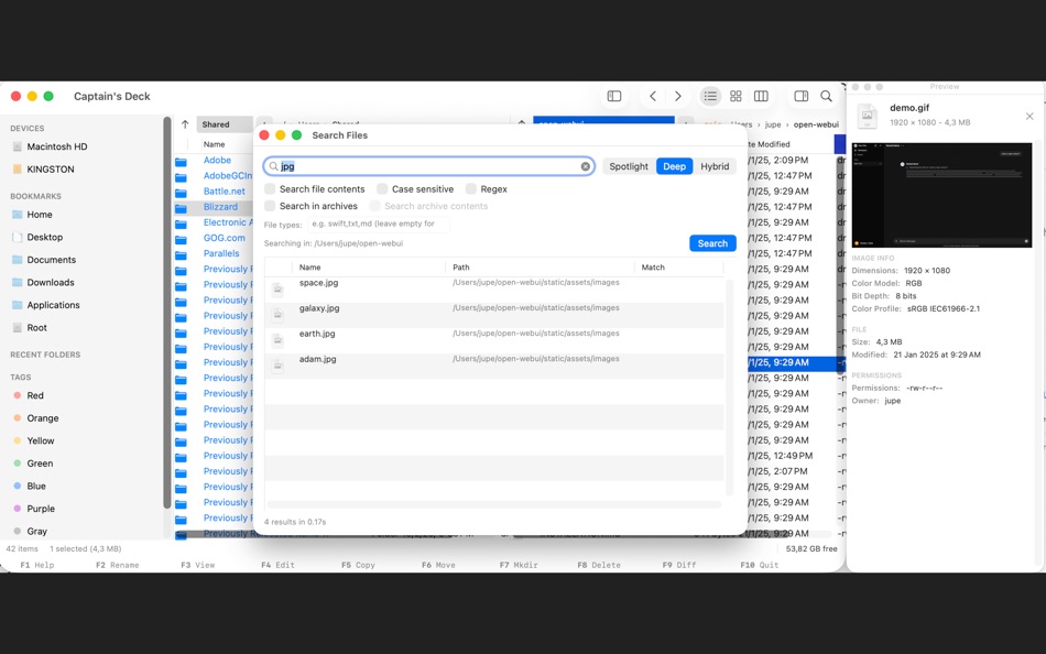 #6. Captain's Deck (macOS) Ved: ATHANASIOS CHONIAS
