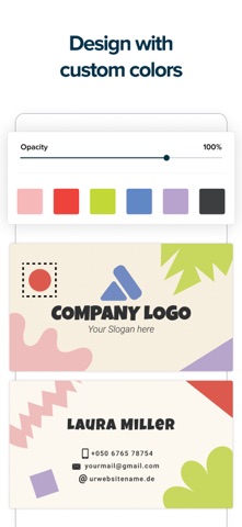 Business Card Maker - Visiting Screenshot 6 of 8