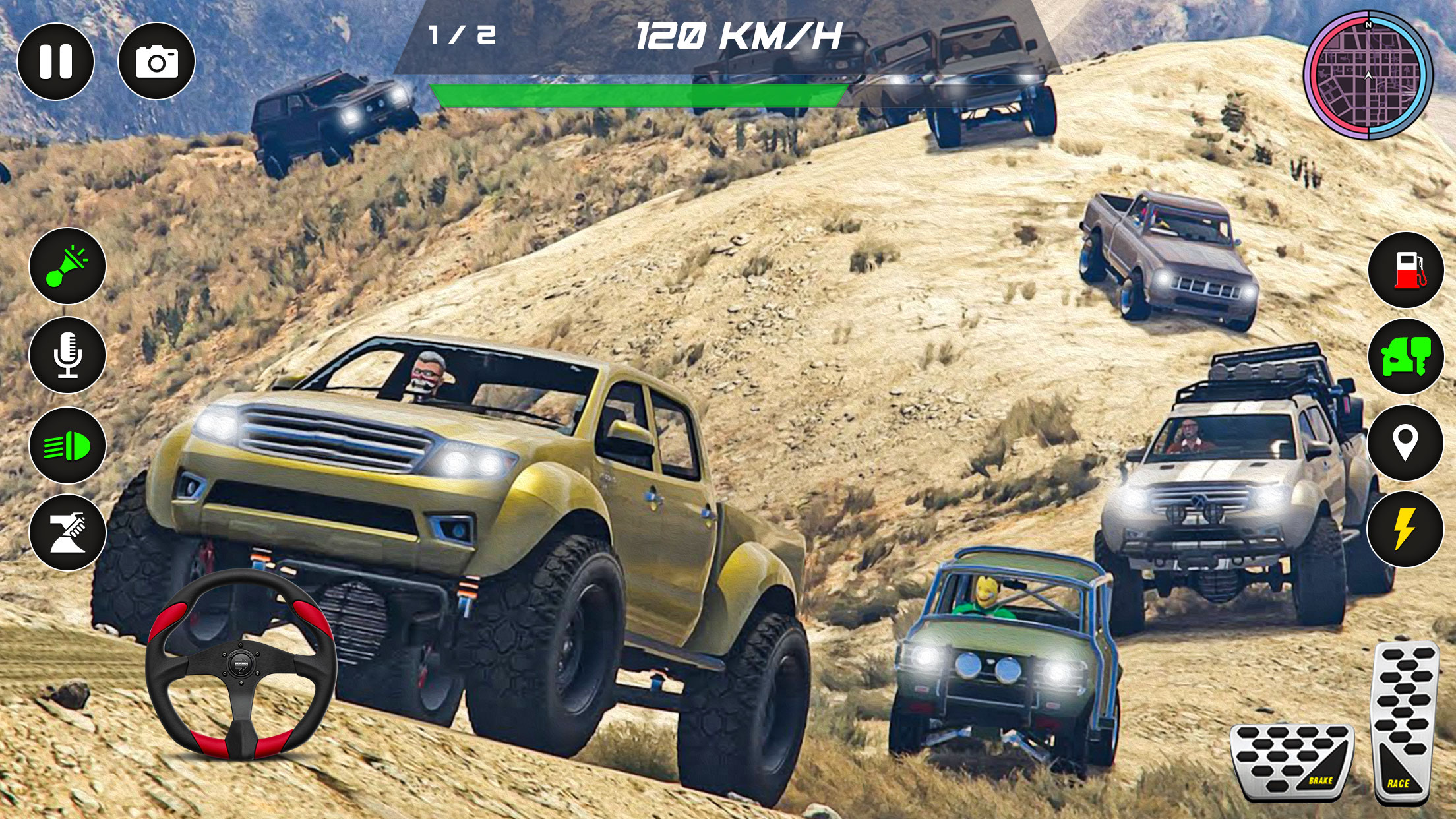 Offroad 4x4 Truck Driving Game