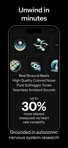 Biaura - Sleep & Focus Sounds iPhone screenshot