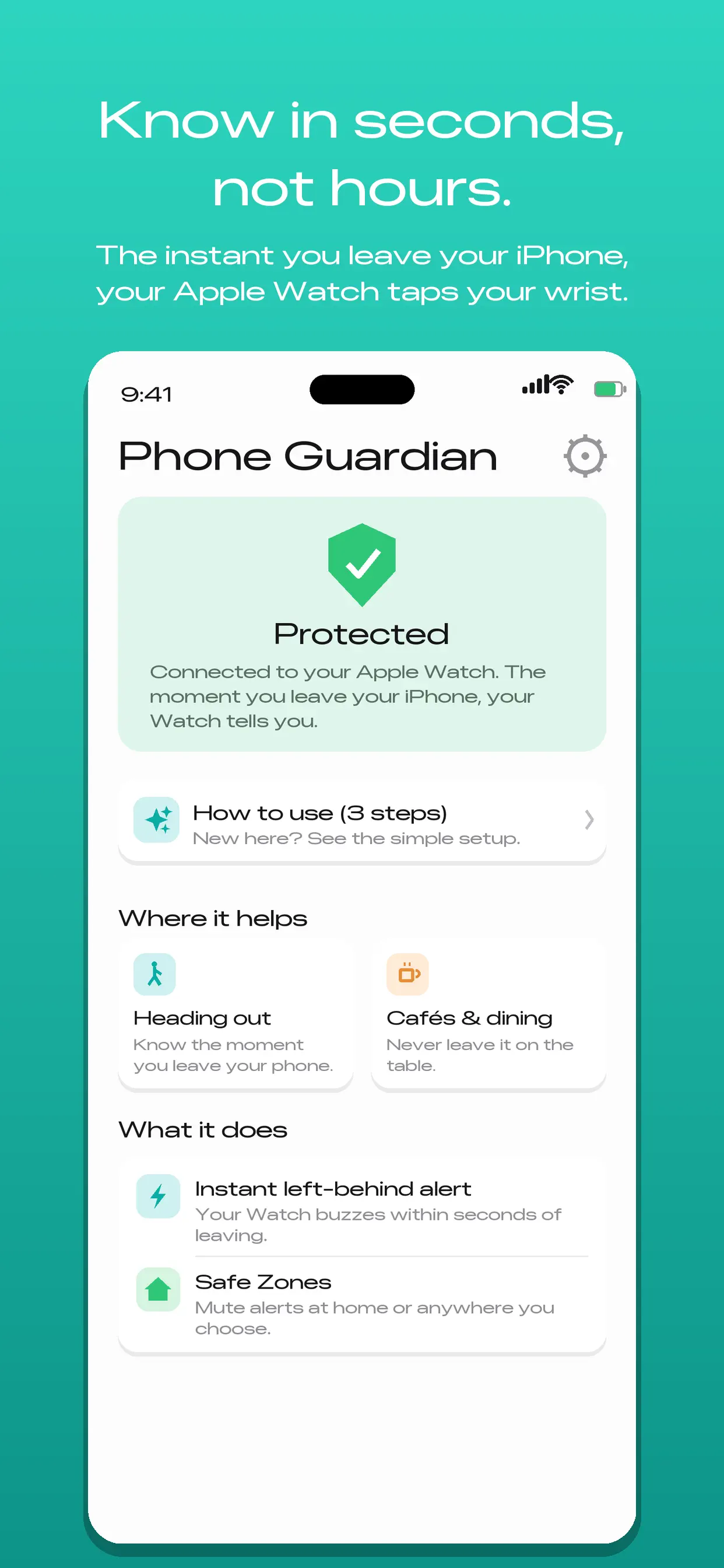 Phone Guardian: Left-Behind 스크린샷 1