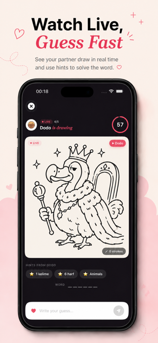 Couples Doodle: Draw Game Screenshot 2 of 6