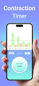 Contraction Timer Kick Counter screenshot #2 for iPhone
