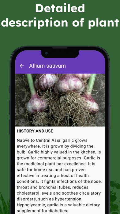 Plant identifier : herb, bark Screenshot