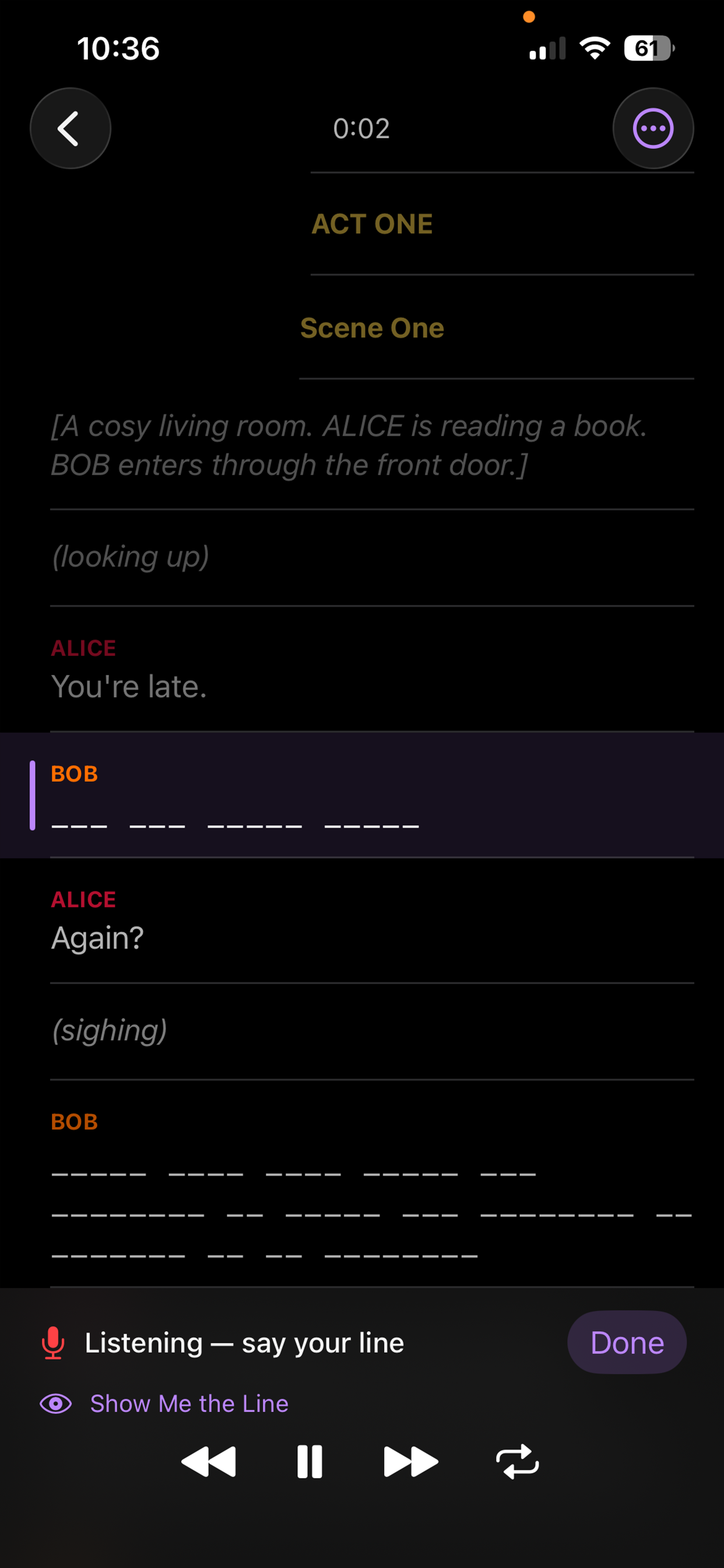 OffBook - Learn Your Lines screenshot 6