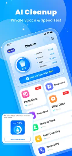 Eraser Cleaner-AI Super Clean iPhone Ekran Görüntüsü 1