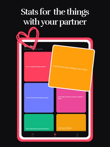 TwoDo - Couple Bucket List iPad screenshot