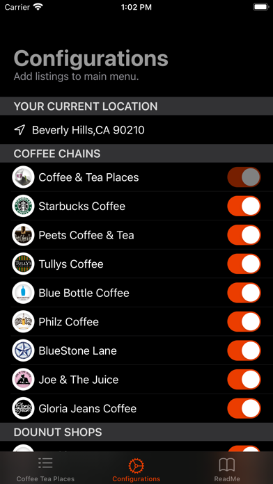 CoffeePlaceMeetUp Screenshot