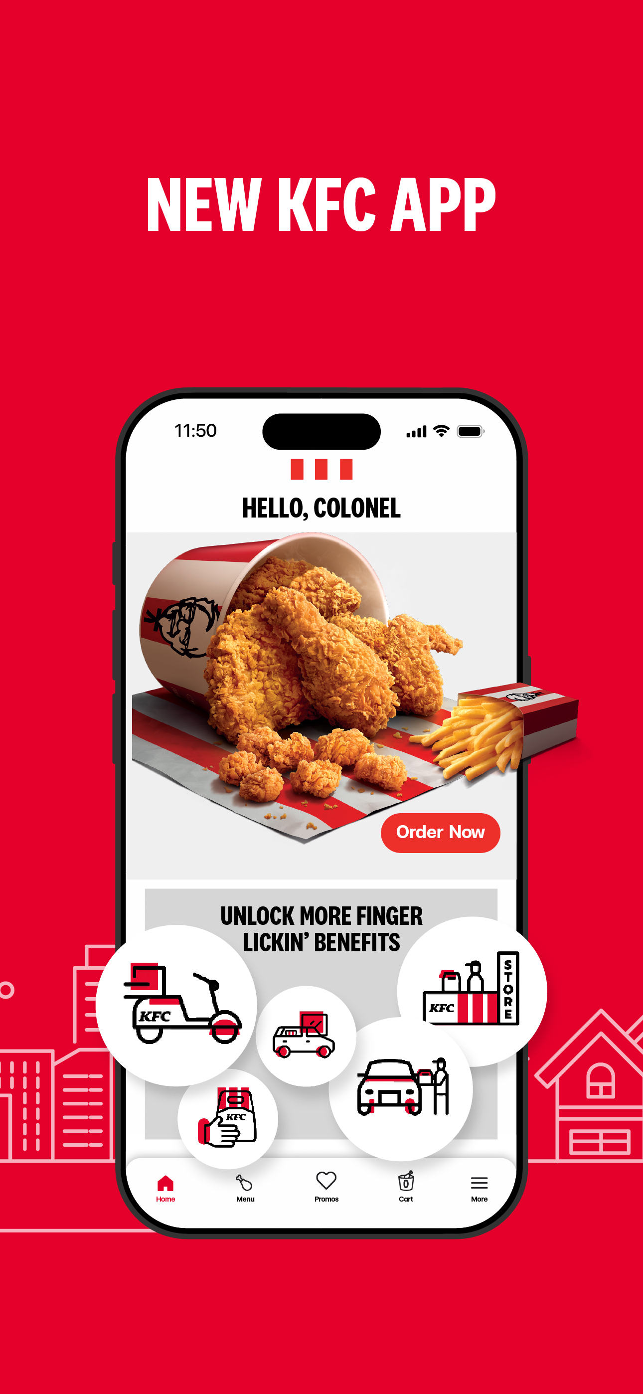 KFC THAILAND จัดส่ง รับที่ร้าน