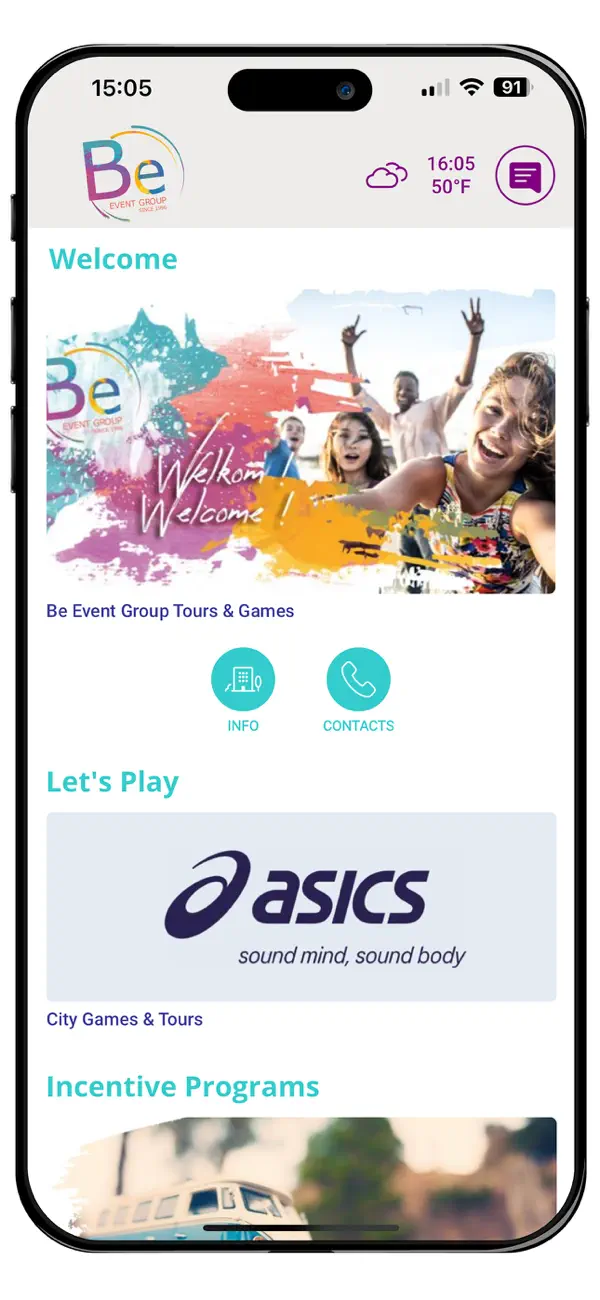 Screenshot #1 pour Be Event Group